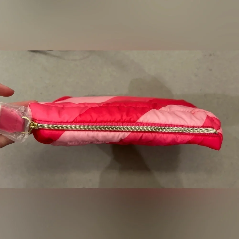 Estée Lauder Soft Makeup Bag Pink Stripe